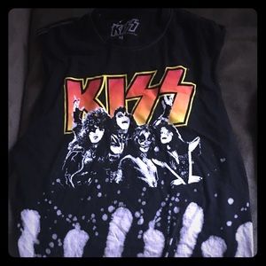 Kiss tank top